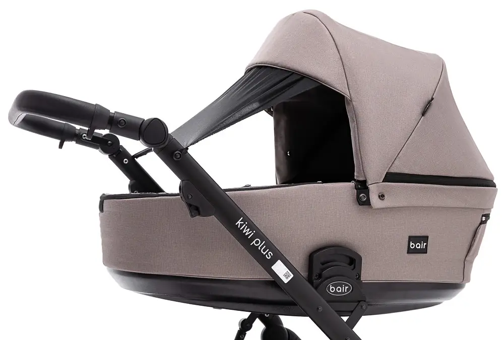 Коляска 2 в 1 Bair Kiwi Plus ECO Soft BKP-455 капучино